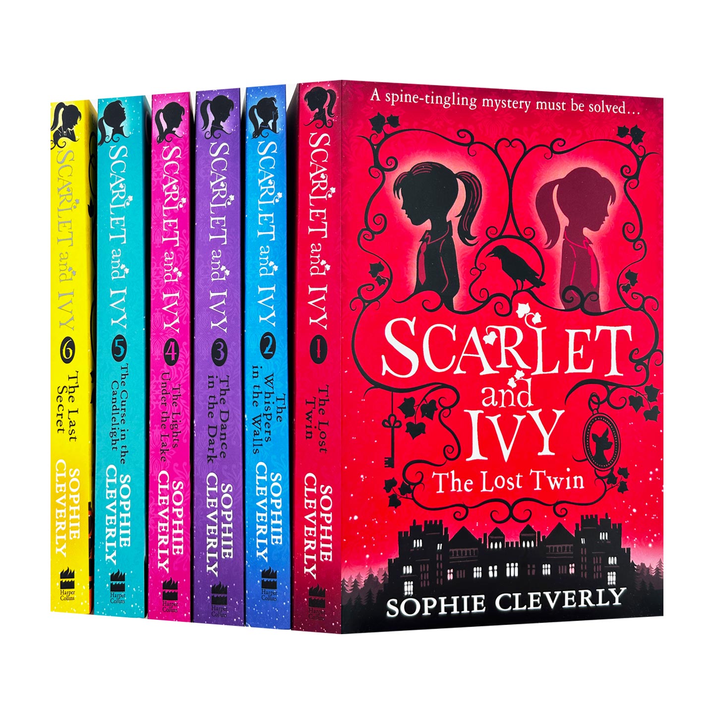 英文原版 Scarlet & Ivy 6-Copy Shrinkwrap Set 斯嘉丽和艾薇推理系列 6册套装 少儿推理悬疑小说 英文版 进口英语原版书籍