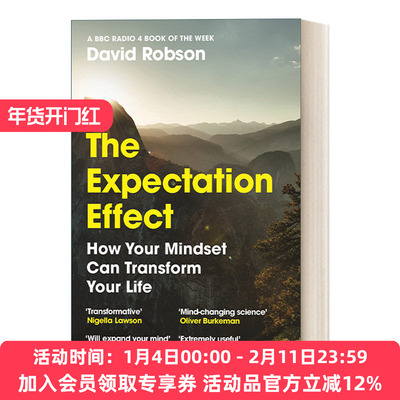 英文原版 The Expectation Effect 期望效应 好的心态改变你的生活 英文版 进口英语原版书籍