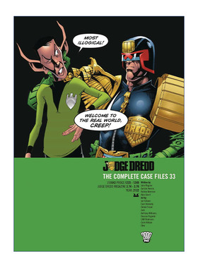 特警判官  英文原版 Judge Dredd Case Files 33 漫画合集33 英文版 进口英语原版书籍