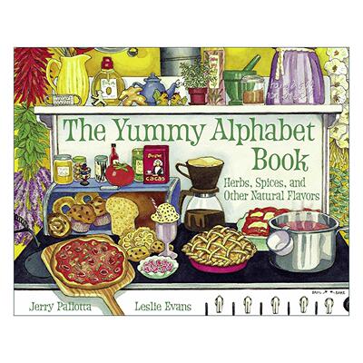 英文原版 The Yummy Alphabet Book 美味字母书 儿童香草香料科普百科绘本 词汇积累 杰里·帕洛塔 英文版 进口英语原版书籍
