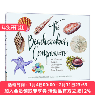 海浪伴侣  英文原版 Beachcomber's Companion 收集鉴别海滩珍宝指南 精装 英文版 进口英语原版书籍