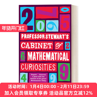 英文原版 Professor Stewart's Cabinet of Mathematical Curiosities 数学万花筒 五光十色的数学趣题和逸事 英文版 进口书籍