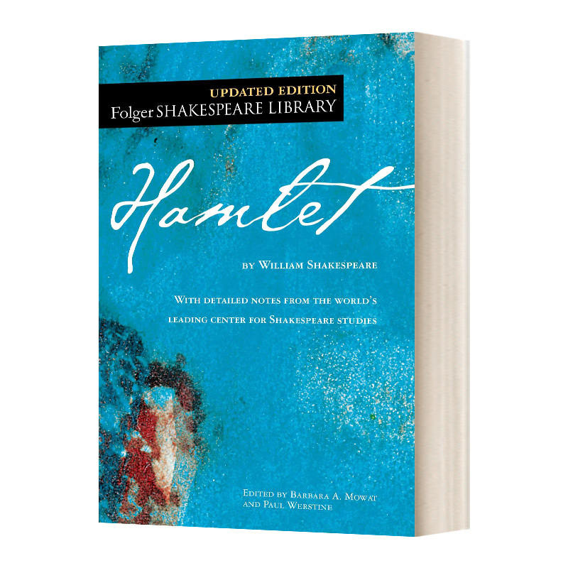 英文原版 Hamlet 哈姆雷特 Folger Shakespeare Library 福尔杰莎士比亚图书馆系列 英文版 进口英语原版书籍