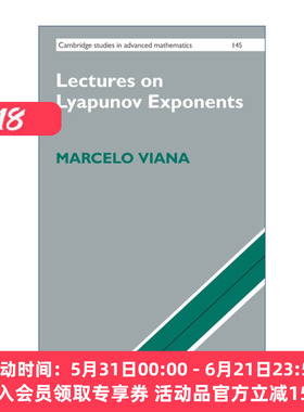 李雅普诺夫指数讲座集  英文原版 Lectures on Lyapunov Exponents 剑桥高等数学研究系列 精装 英文版 进口英语原版书籍