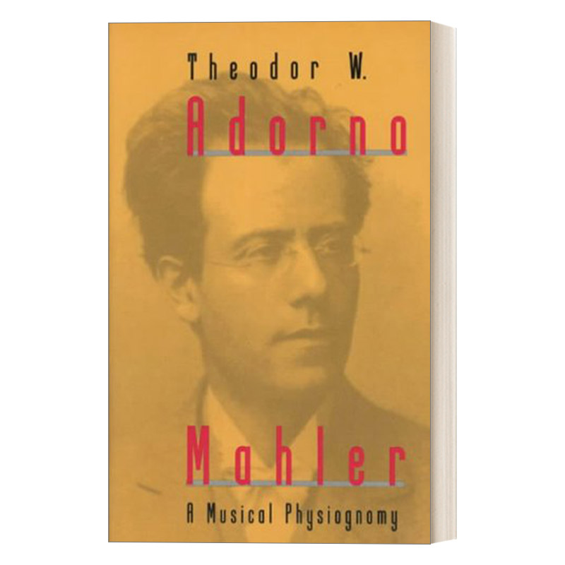 英文原版 Mahler马勒一份音乐心智分析哲学音乐学 Theodor W. Adorno英文版进口英语原版书籍