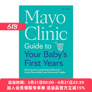 英文原版 Mayo Clinic Guide to Your Baby's First Years 梅奥育儿全书 新手父母养育的详尽权威指南 第三版新版 英文版