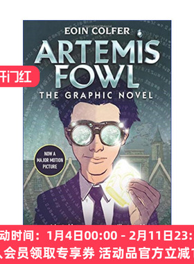 阿特米斯奇幻历险 英文原版 Artemis Fowl: The Graphic Novel 漫画版 约恩·柯尔弗畅销青少年小说 英文版 进口英语原版书籍