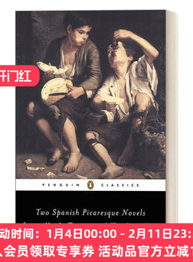 英文原版小说 The Swindler and Lazarillo de Tormes骗子外传 托尔梅斯河畔的小癞子 克维多 西班牙文学小说 企鹅黑经典 进口书籍