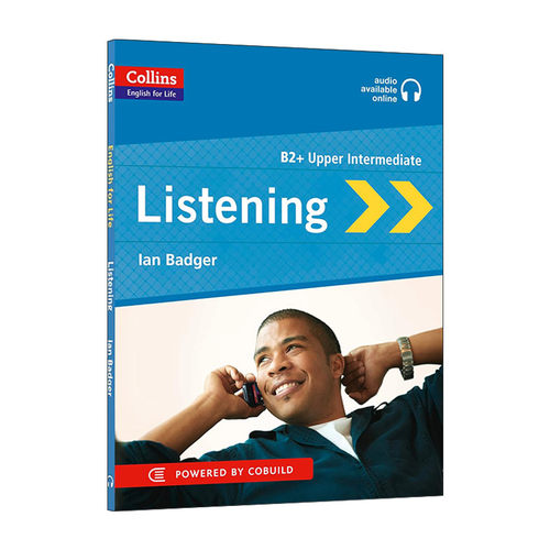 英文原版 Collins English for Life Listening B2+ Upper intermediate 生活中的英语 听力 高级B2+ KET考试 进口英语原版书籍