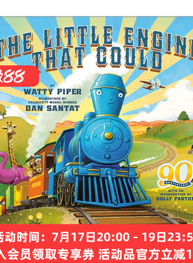 英文原版 The Little Engine That Could 勇敢的小火车头做到了 90周年纪念精装收藏版 儿童经典绘本 Watty Piper进口英语原版书籍