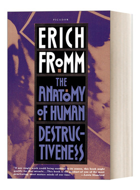 英文原版 The Anatomy of Human Destructiveness 人类的破坏性剖析  Erich Fromm 英文版 进口英语原版书籍