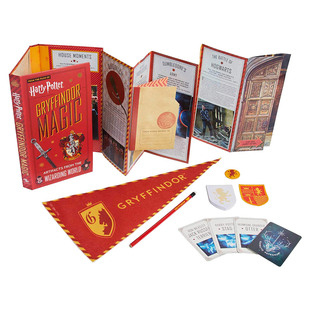 World Potter Magic Gryffindor 魔法道具折叠书 进口英语书 from Artifacts Wizarding 格兰芬多学院 the 英文原版 Harry 英文版