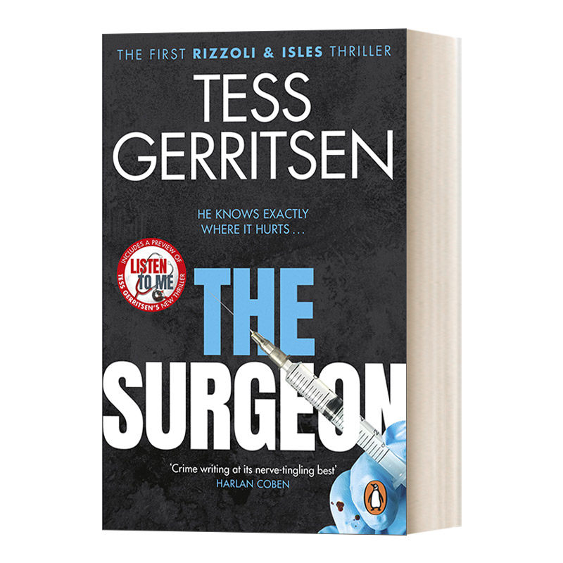 英文原版小说 The Surgeon 外科医生 妙女神探系列小说1 泰莎·格里森 英文版 进口英语原版书籍