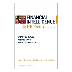 人力资源专业人士的财务智慧 英文原版 Financial Intelligence for HR Professionals 哈佛商业评论 Karen Berman 进口英语书籍