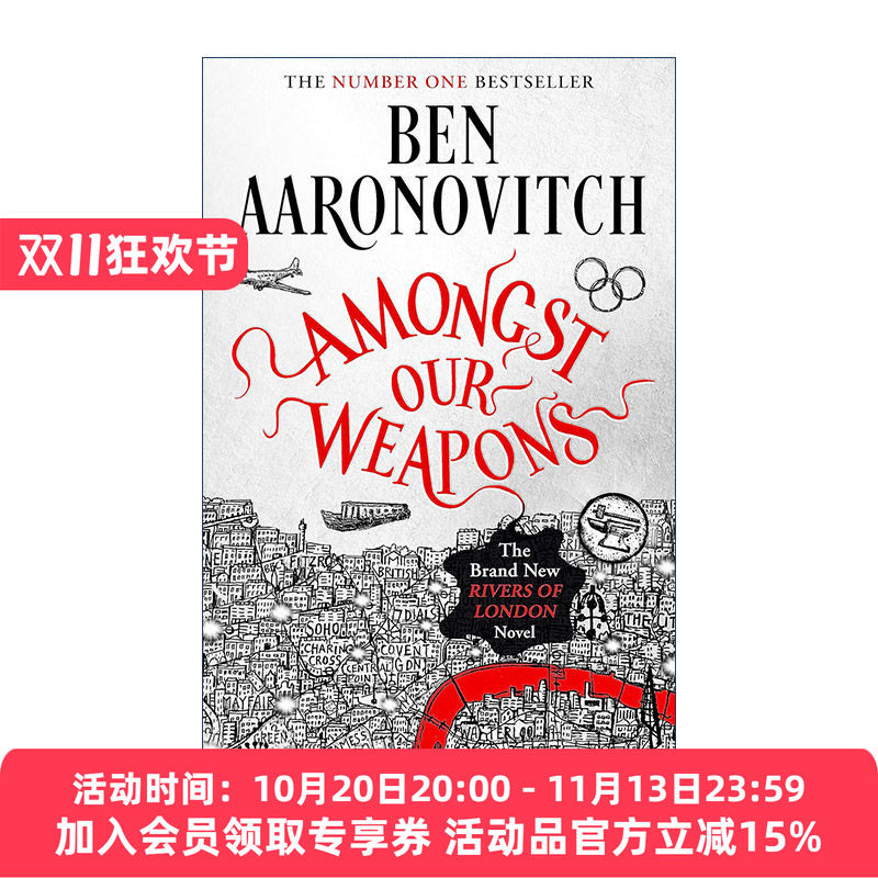 英文原版 Amongst Our Weapons 我们的武器 Rivers of London 伦敦河9 英文版 进口英语原版书籍
