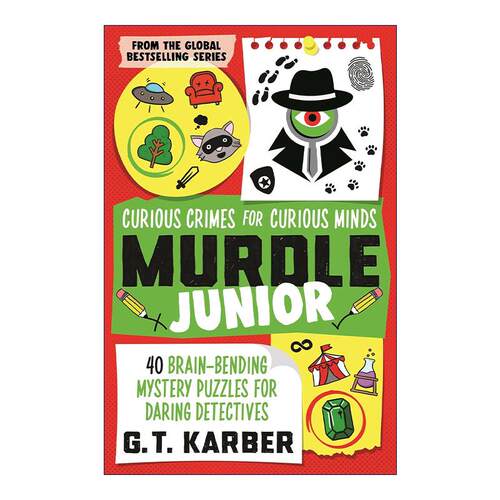 英文原版 Murdle Junior 谋杀谜团青少版 破解40个推理逻辑谜题 解谜益智图书 英文版 进口英语原版书籍