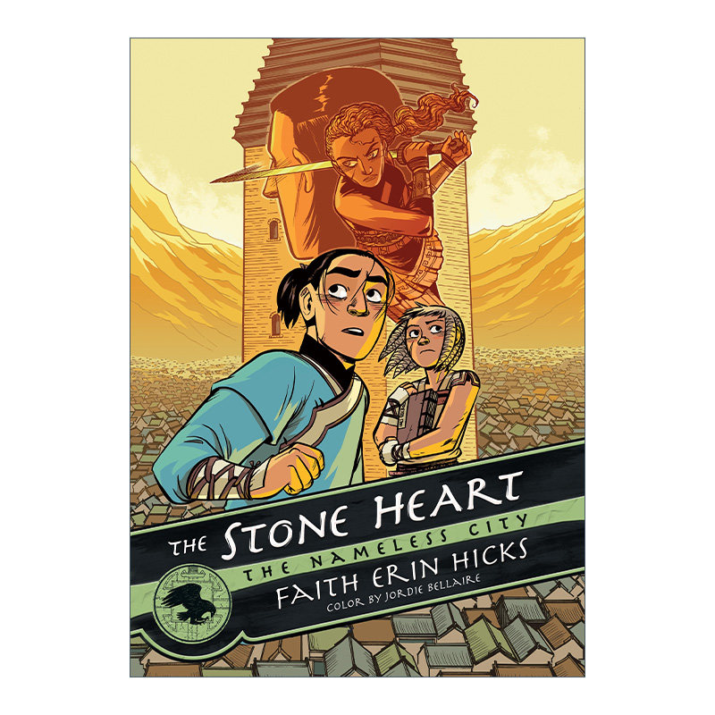无名之城 英文原版 The Nameless City Stone Heart 2 漫画 英文版 进口英语原版书籍