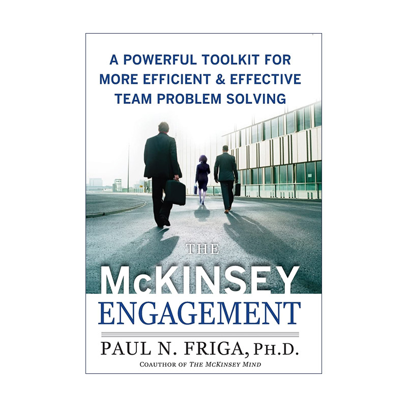 英文原版 The Mckinsey Engagment 麦肯锡工具 看专业顾问如何解决企业难题 精装 英文版 进口英语原版书籍