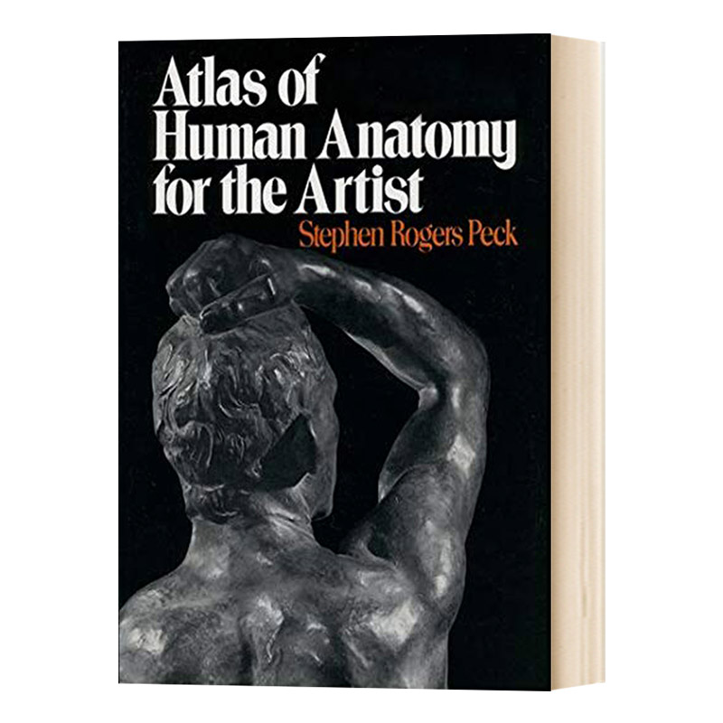 华研原版 艺用人体解剖图谱 英文原版 Atlas of Human Anatomy for the Artist 英文版 进口英语书籍
