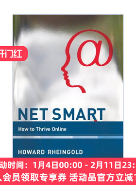 网络素养  英文原版 Net Smart The MIT Press 数字公民 集体智慧和联网的力量 Howard Rheingold 英文版 进口英语原版书籍