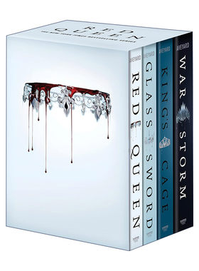 英文原版 Red Queen 4-Book Paperback Box Set 红皇后1-4盒装 青少年小说 英文版 进口英语原版书籍