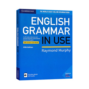 剑桥中级英语语法书 英文原版 English Grammar in Use 中学自学工具书 含电子书及答案 英文版进口原版书籍