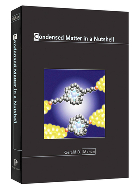 凝聚物质 英文原版 Condensed Matter in a Nutshell 精装 英文版 进口英语原版书籍