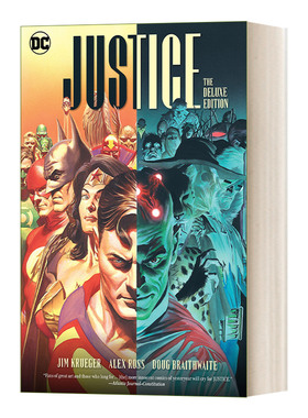 DC漫画 正义 英文原版 Justice The Deluxe Edition 精装豪华收藏版 Alex Ross 英文版 进口英语原版书籍