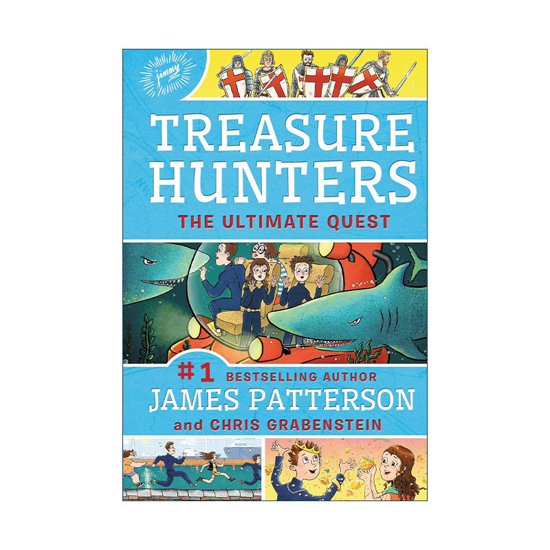 英文原版 Treasure Hunters The Ultimate Quest 夺宝奇兵8 精装 英文版 进口英语原版书籍