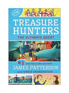 英文原版 Treasure Hunters The Ultimate Quest 夺宝奇兵8 精装 英文版 进口英语原版书籍