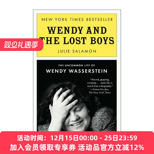英文原版 Wendy and the Lost Boys 温迪和迷路的男孩 温迪·瓦瑟斯坦传 普利策奖得主 Julie Salamon 英文版 进口英语原版书籍