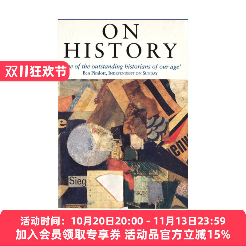 英文原版 On History 论历史 艾瑞克·霍布斯鲍姆 Eric Hobsbawm 英文版 进口英语原版书籍
