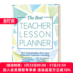 英文原版 The Best Teacher Lesson Planner 最好的教师课程规划本 教师用书 英文版 进口英语原版书籍