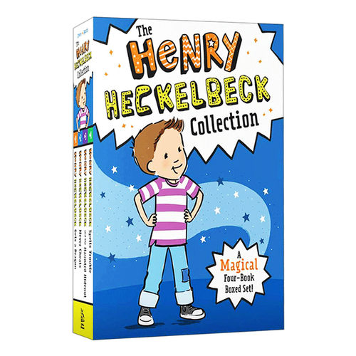 英文原版 The Henry Heckelbeck Collection 亨利·赫克贝克系列1-4 男孩成长魔法主题章节书 英文版 进口英语原版书籍
