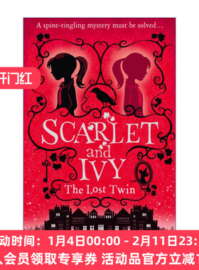 英文原版 The Lost Twin 斯嘉丽和艾薇推理系列1 失踪的双胞胎姐妹 Sophie Cleverly儿童侦探小说 英文版 进口英语原版书籍