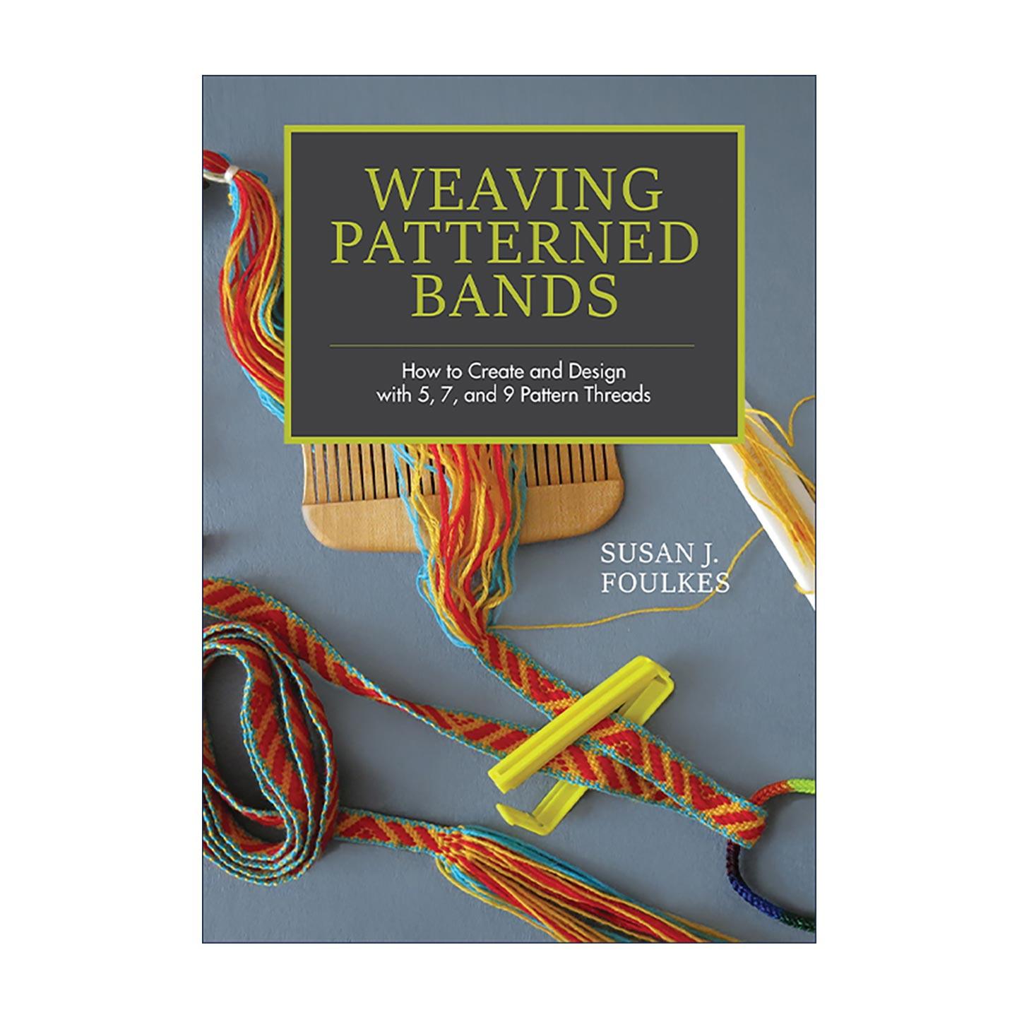 英文原版 Weaving Patterned Bands 窄带编织样式插图指南 波罗的海传统工艺 装饰设计 精装 英文版 进口英语原版书籍