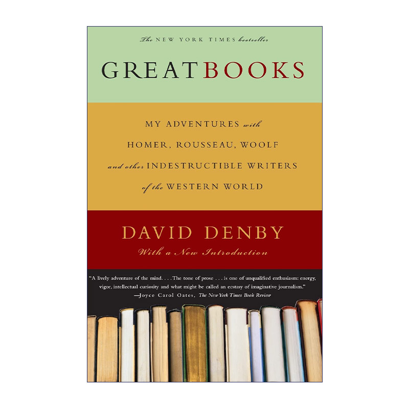 伟大的书 英文原版 Great Books 我与西方世界不朽作家的历险记 英文版 进口英语原版书籍
