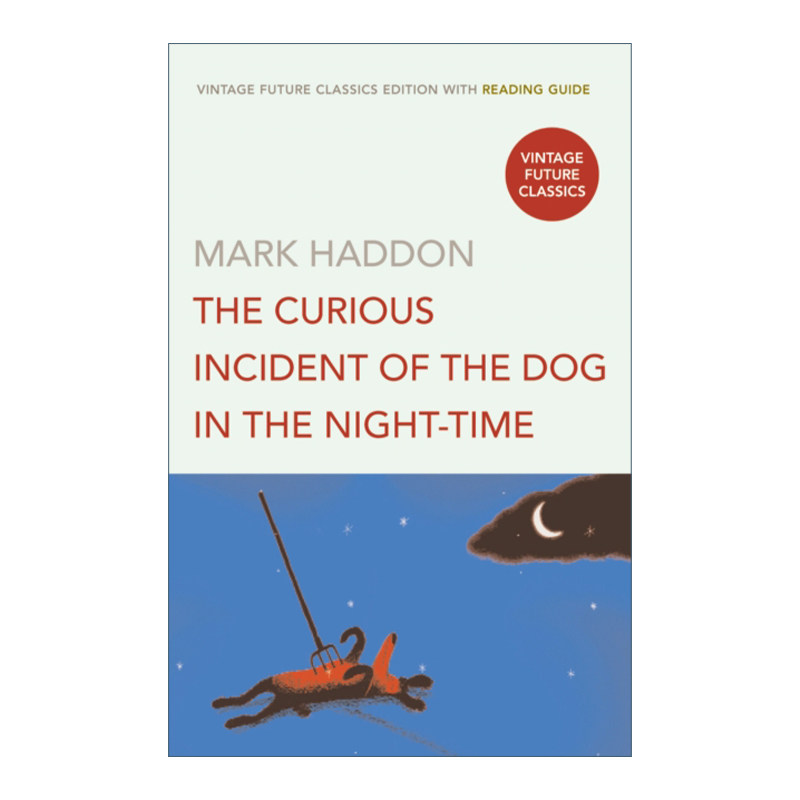 深夜小狗神秘事件 英文原版 The Curious Incident Of Dog In Night-Time 马克 哈登 含阅读指南 英文版 进口英语原版书籍
