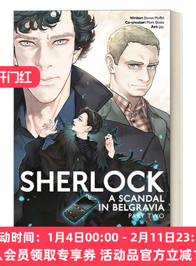 神探夏洛克漫画 英文原版 Sherlock A Scandal In Belgravia 王室丑闻2 英文版 进口英语原版书籍