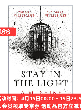 英文原版 Stay in the Light 光明遗影 神秘窥视续篇 A.M. Shine畅销惊悚小说 达科塔·范宁主演同名电影原著 进口英语原版书籍