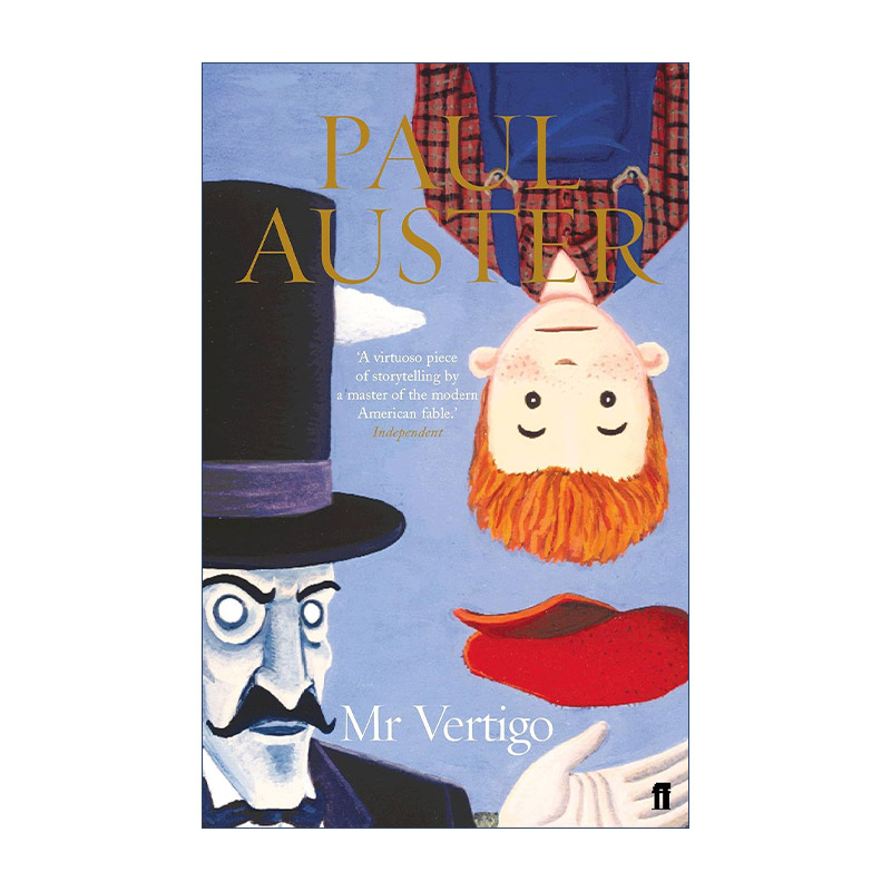 英文原版 Mr Vertigo 眩晕先生 历史小说 阿斯图里亚斯王子奖得主保罗·奥斯特Paul Auster 英文版 进口英语原版书籍