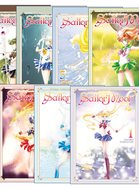 英文原版 Naoko Takeuchi Collection 美少女战士武内直子系列1-7册 日本漫画 收藏 英文版 进口英语原版书籍
