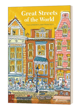 英文原版绘本 Great Streets of the World From London to San Francisco 世界上最棒的街道 从伦敦到旧金山 英文版 进口英语书籍