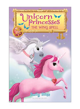 英文原版 Unicorn Princesses 10 The Wing Spell 独角兽公主10 Emily Bliss儿童奇幻插图小说 英文版 进口英语原版书籍