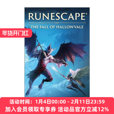 英文原版 Runescape The Fall of Hallowvale 空谷陷落 RS游戏小说 英文版 进口英语原版书籍