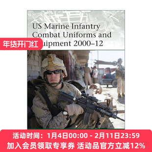 英文原版 US Marine Infantry Combat Uniforms and Equipment 2000–12 美国海军步兵战斗制服及装备图册 军事精锐系列 英文版