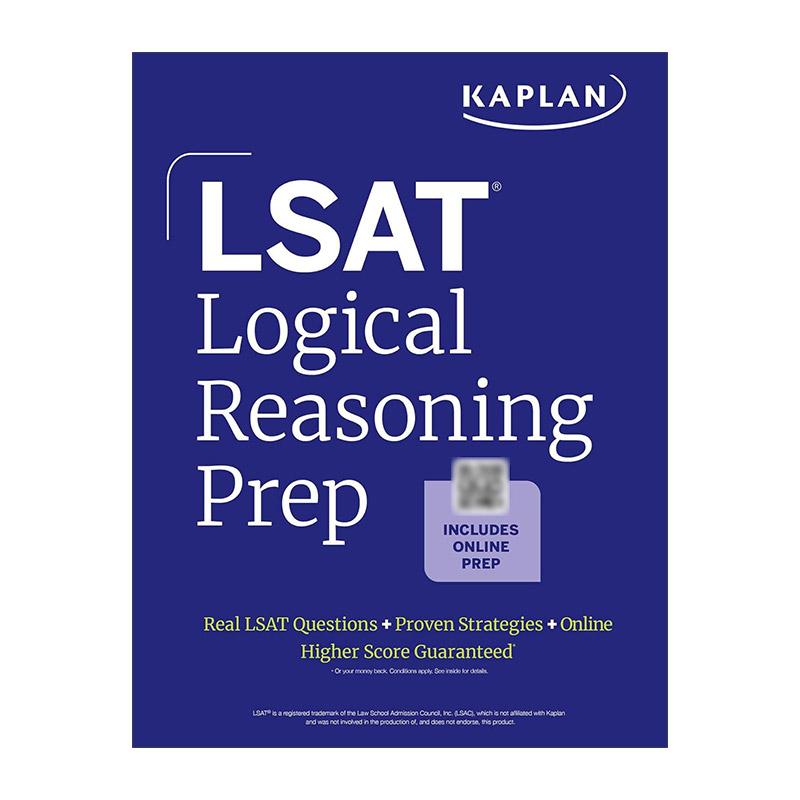 英文原版 Logical Reasoning Prep 2025 卡普兰 LSAT逻辑推理 英文版 进口英语原版书籍