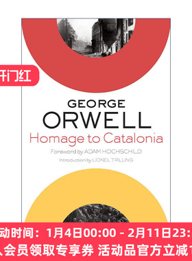 英文原版 Homage to Catalonia 向加泰罗尼亚致敬 乔治奥威尔 英文版 进口英语原版书籍