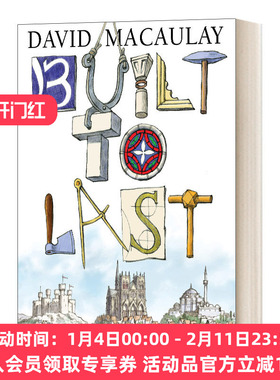 英文原版 Built to Last  古建筑 精装彩绘本版 3个故事合辑 英文版 进口英语原版书籍