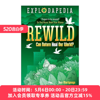 英文原版 Explodapedia: Rewild 爆炸科普系列 恢复自然 英文版 进口英语原版书籍